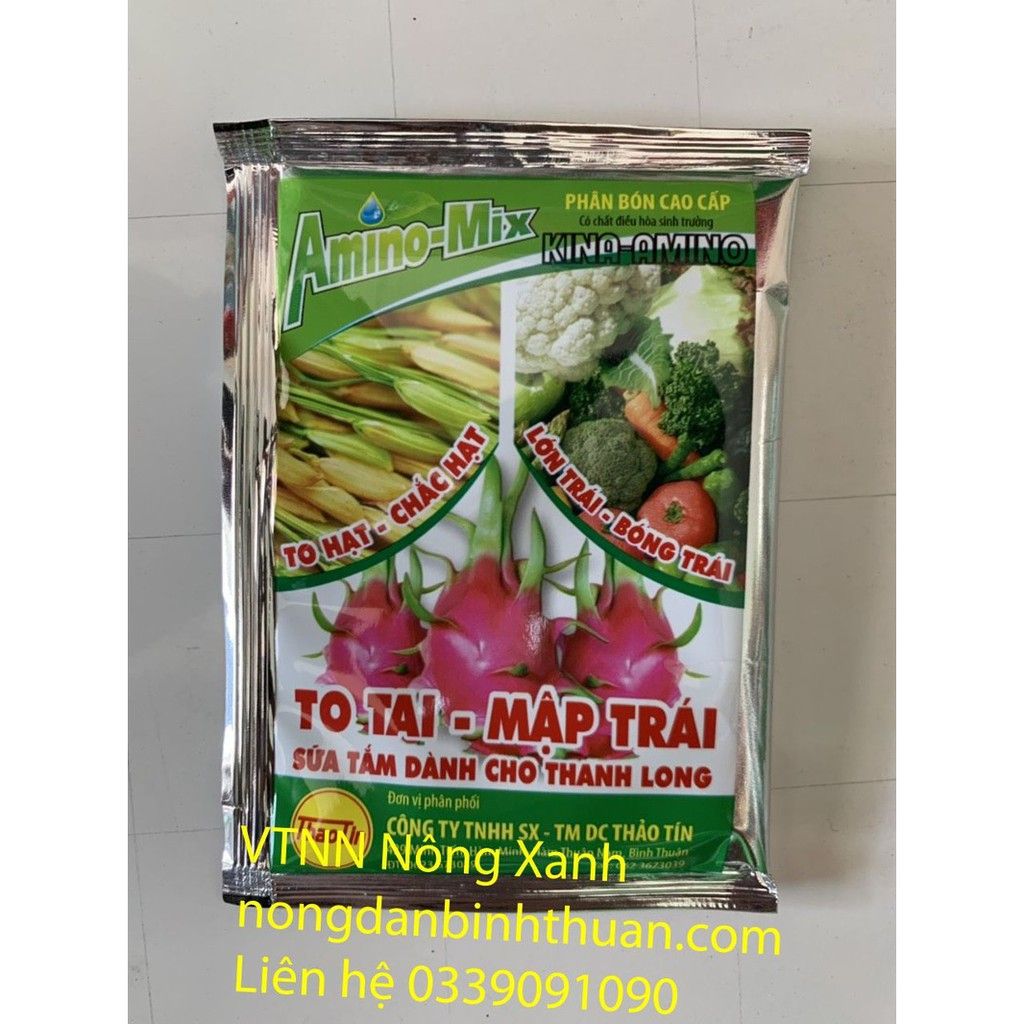 Phân bón lá sinh học bổ sung acid amin cho cây trồng - KINA-AMINO (AMINO - MIX) - dinhduongcaytrong.com