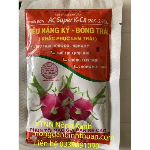 Siêu Nặng ký - bóng - trái khắc phục lem chuyên dùng cho trái thanh long - AC SUPER K-CA