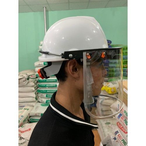 KHUNG KÍNH RÁP VÔ NÓN BẢO HỘ CÓ SẲN ĐỂ PHÁT CỎ - HÀN - MÀI - CẮT - XỊT - Khung + kÍnh