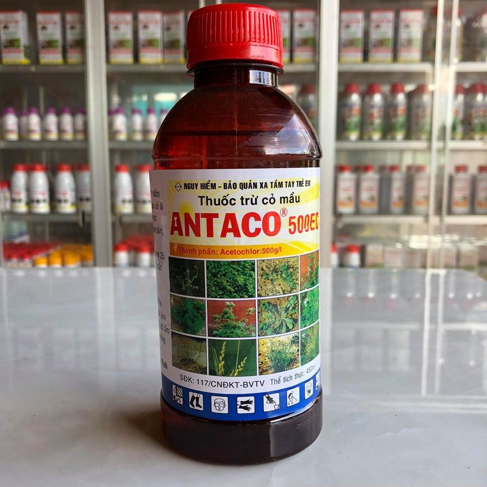 Thuốc Trừ Cỏ Mầu - Antaco 500EC - Chai 450ml
