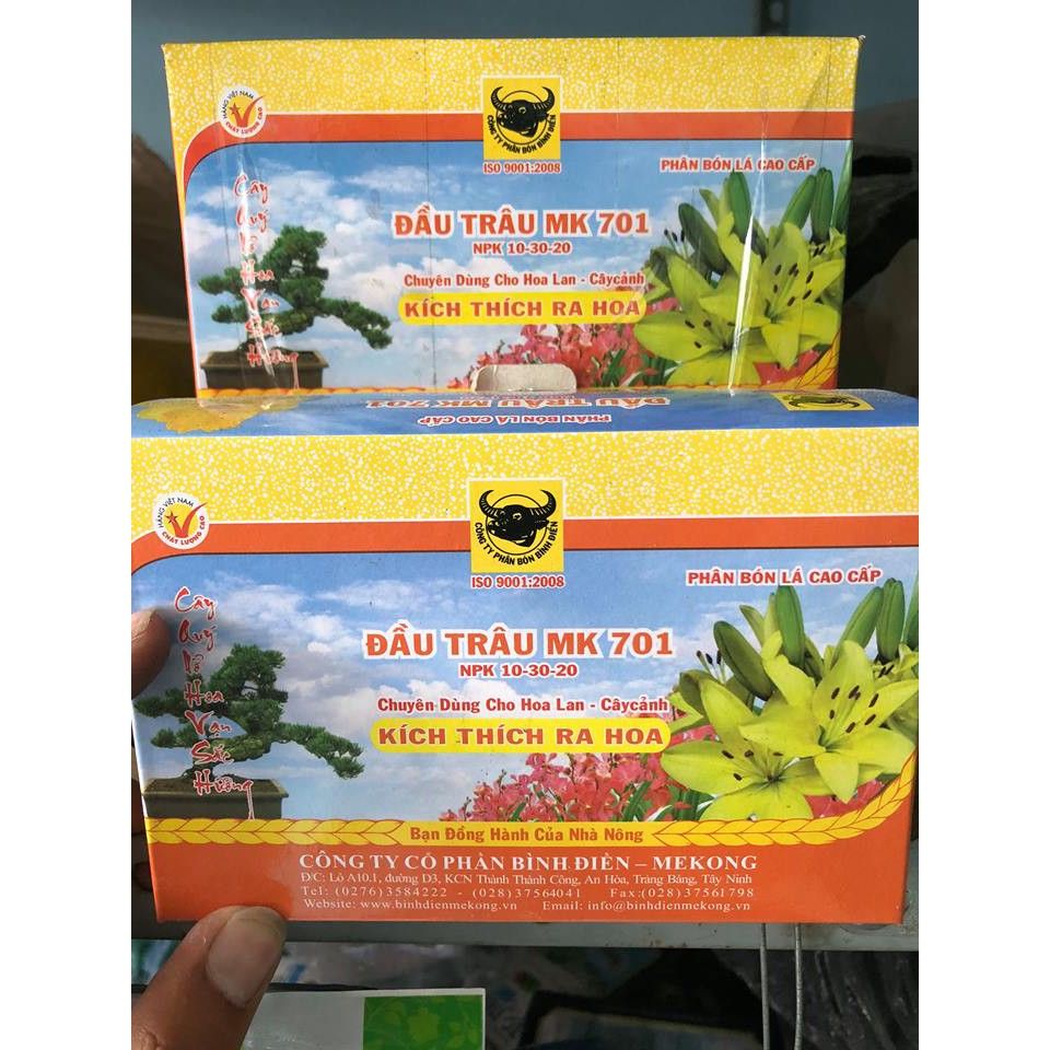 Phân Bón Lá Đầu Trâu 701