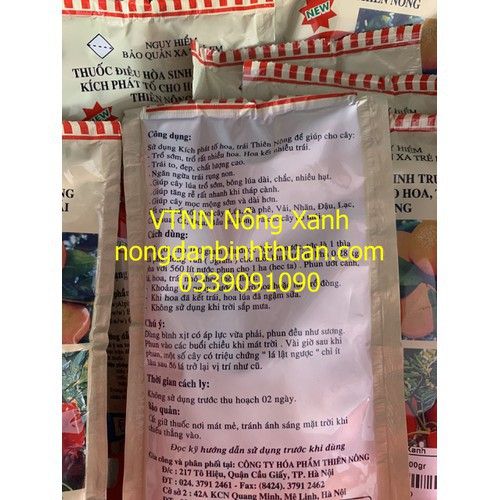 Kích phát tố Thiên Nông 100gr - Thiên Nông KPT