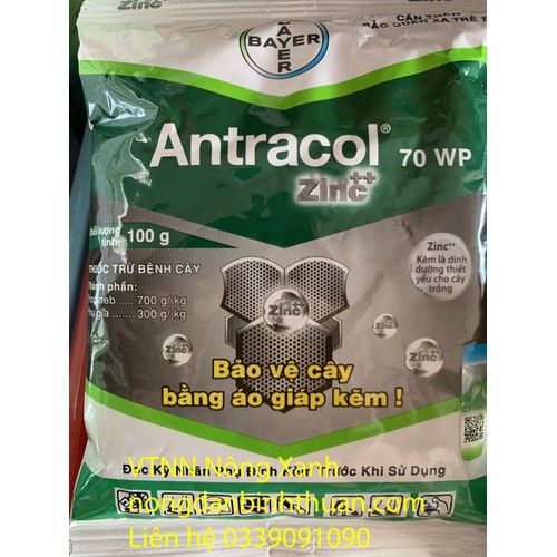 Thuốc Đặc trị Bệnh Thán Thư, Sương Mai Đốm Lá