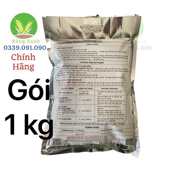 Nấm Đối Kháng Trichoderma Điền Trang (1KG)
