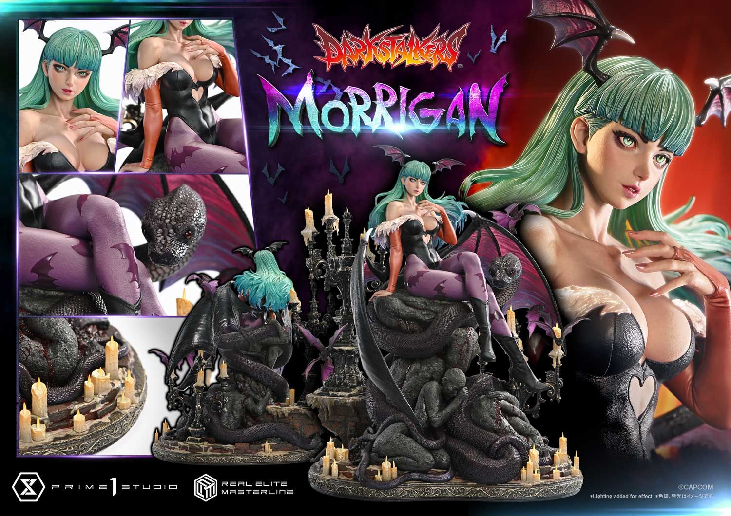 Darkstalkers Morrigan - Real Elite Masterline - Prime 1 Studio ( licensed )