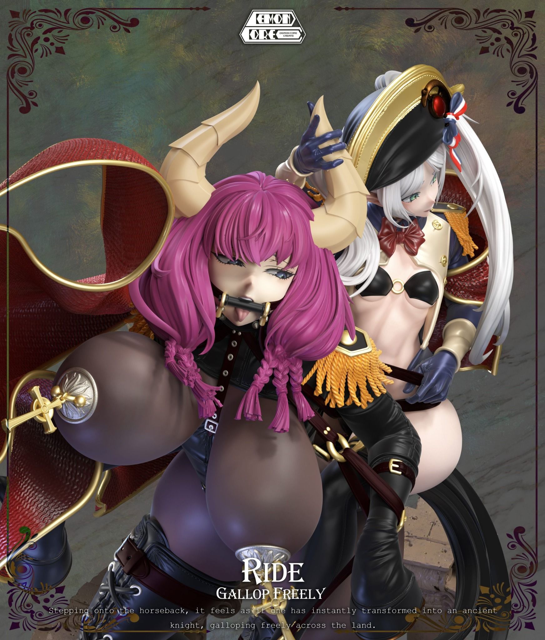 Frieren & Aura cosplay Napoleon - Demon Core Studio