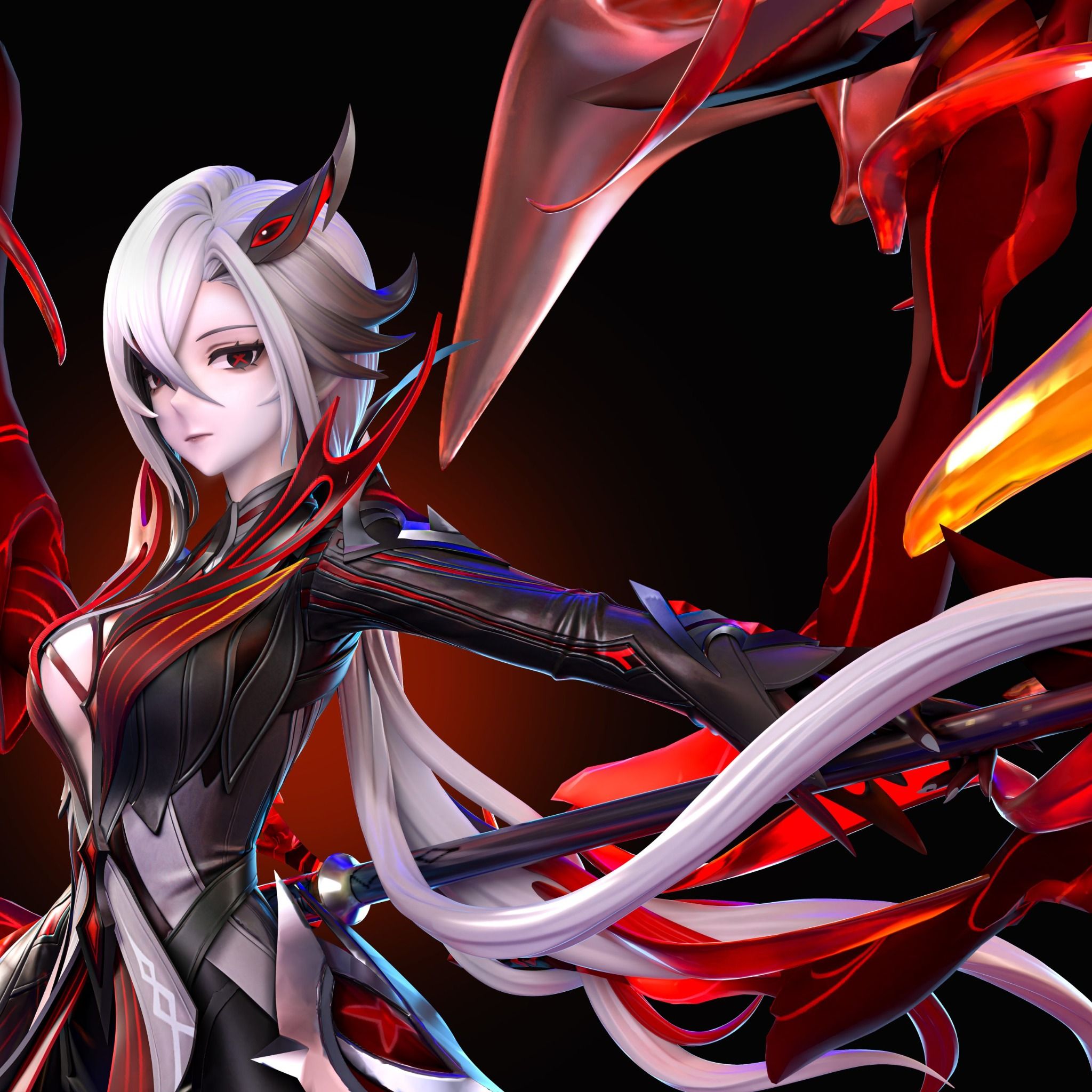 Arlecchino - Genshin Impact R18 - Hakimi Studio