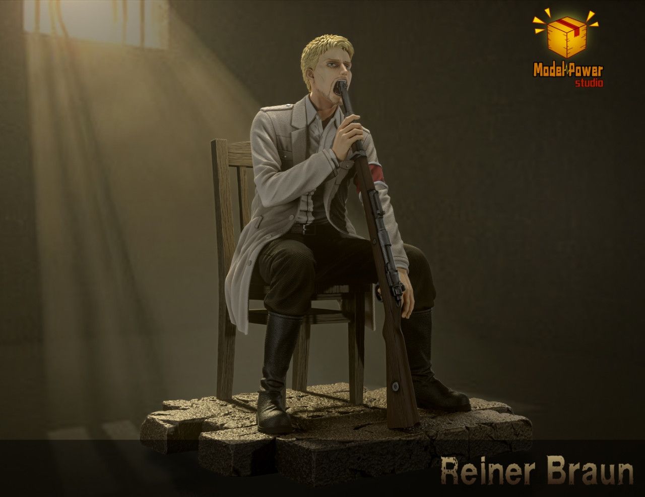 Reiner Braun - Attack on Titan - Model Power Studio