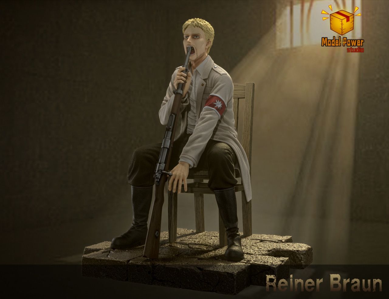 Reiner Braun - Attack on Titan - Model Power Studio