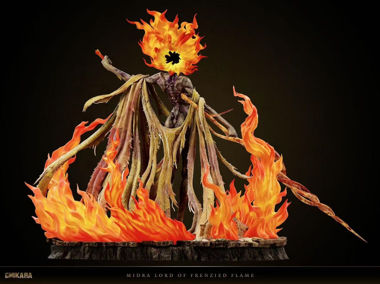Midra Lord of Frenzied Flame - Elden Ring - Chikara Studio