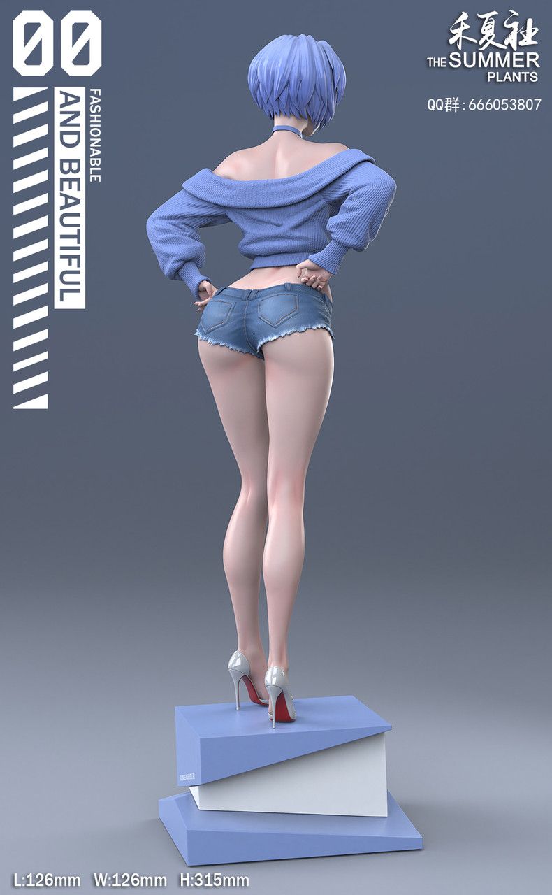 Rei Ayanami - Evangelion - The Summer Plans