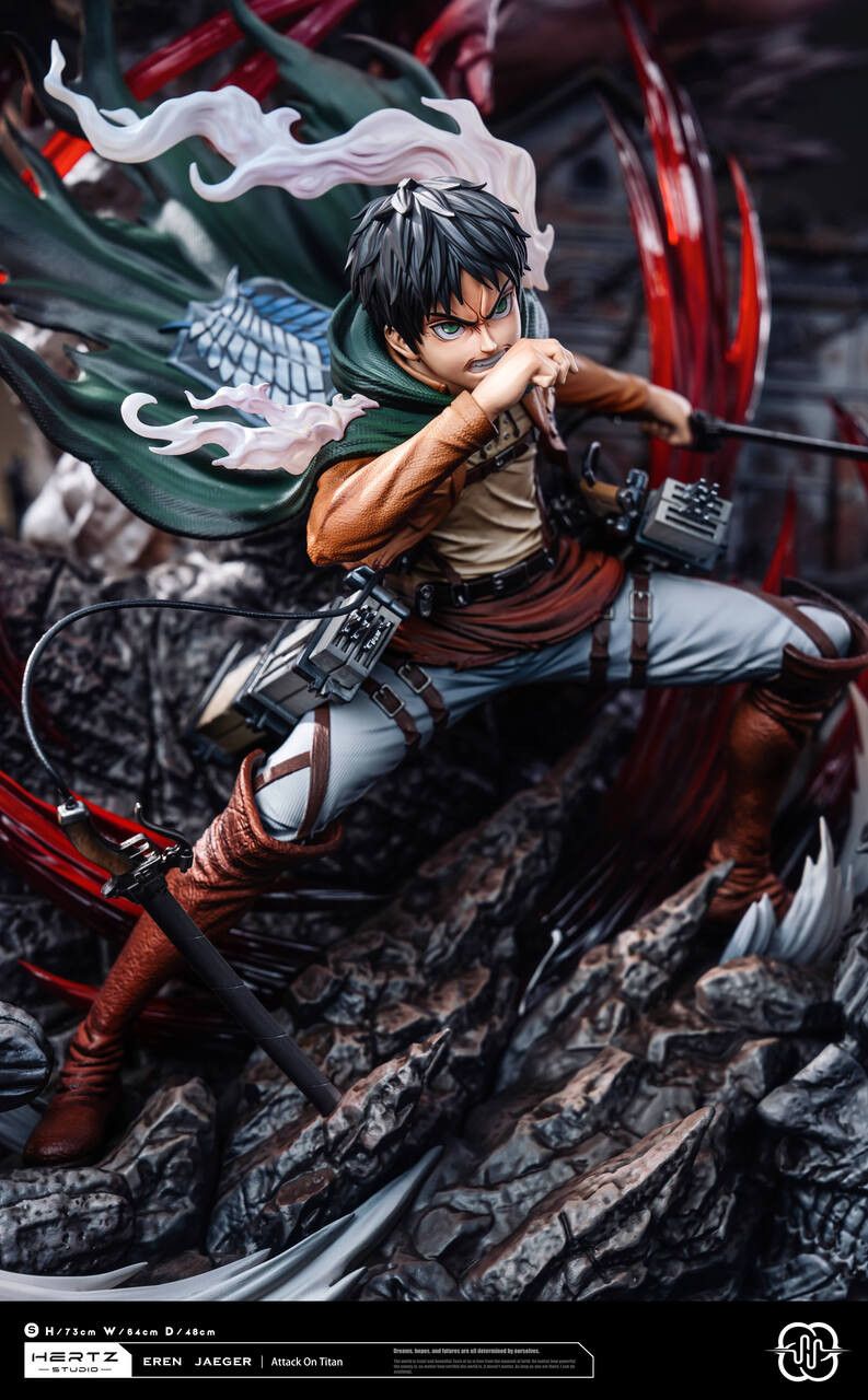 Eren Yeager - Attack on Titan - Hertz Studio