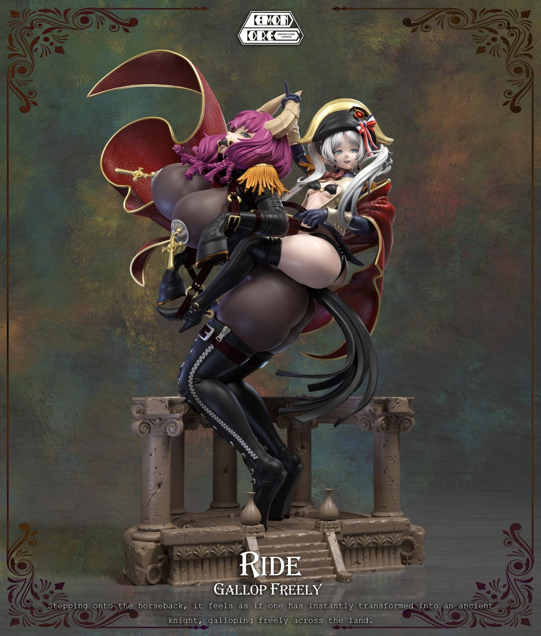 Frieren & Aura cosplay Napoleon - Demon Core Studio