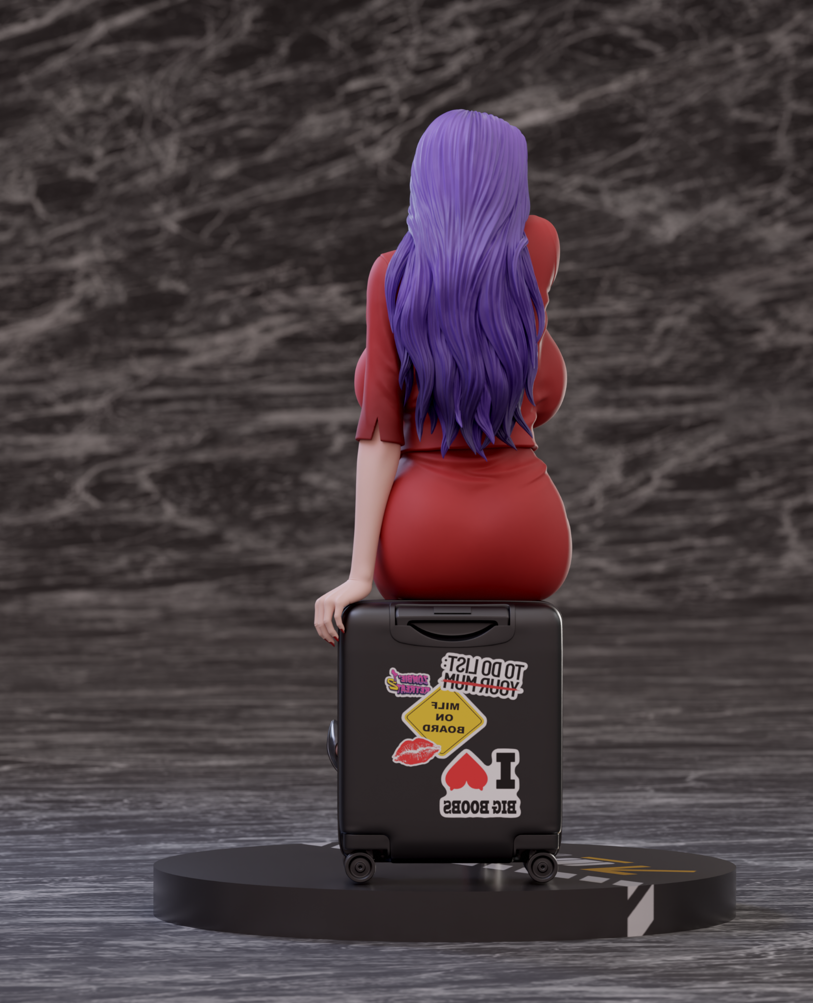 Milf Airlines Dear Mother Clara Stewardess Uniform R18 - Soda Studio
