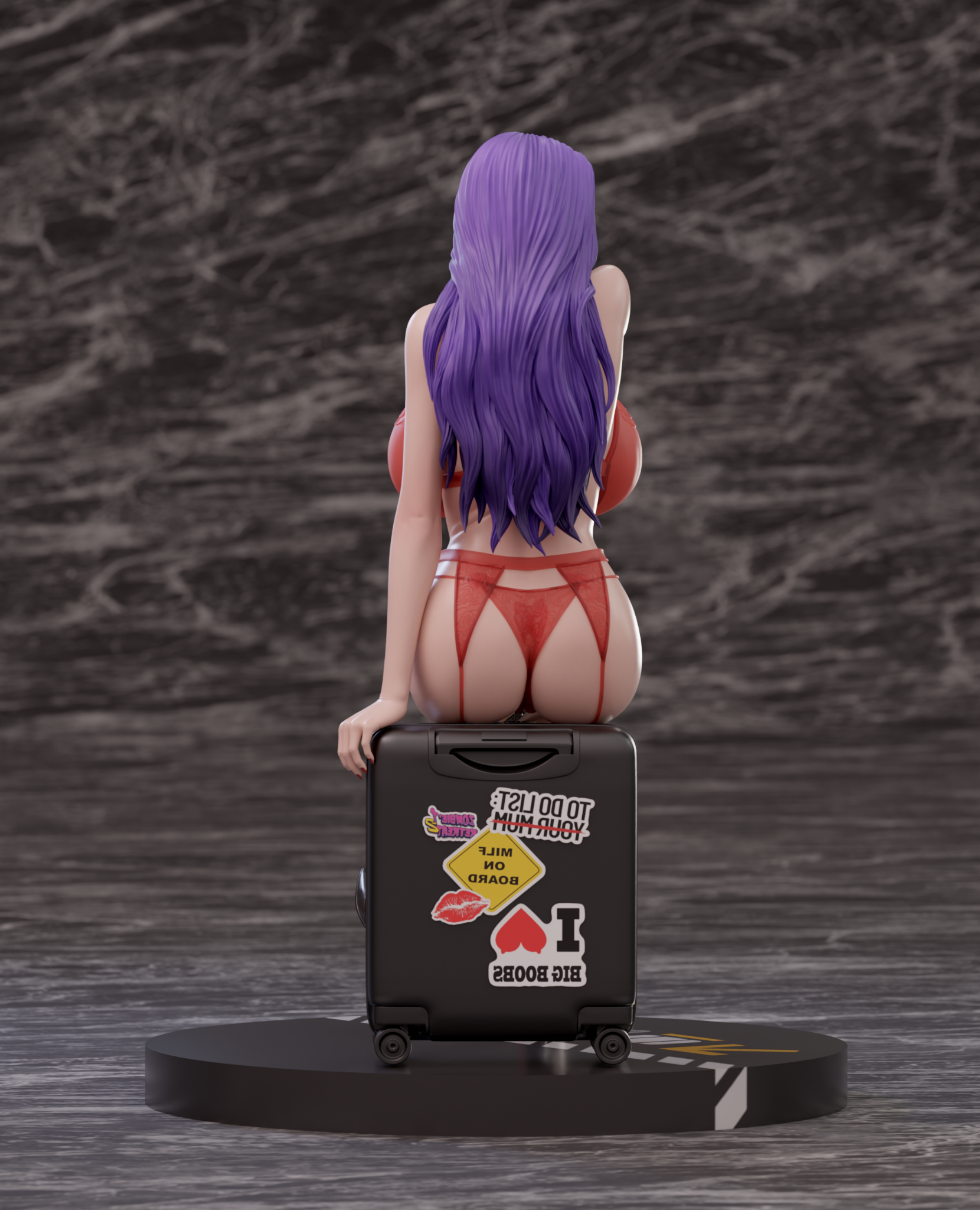 Milf Airlines Dear Mother Clara Stewardess Uniform R18 - Soda Studio