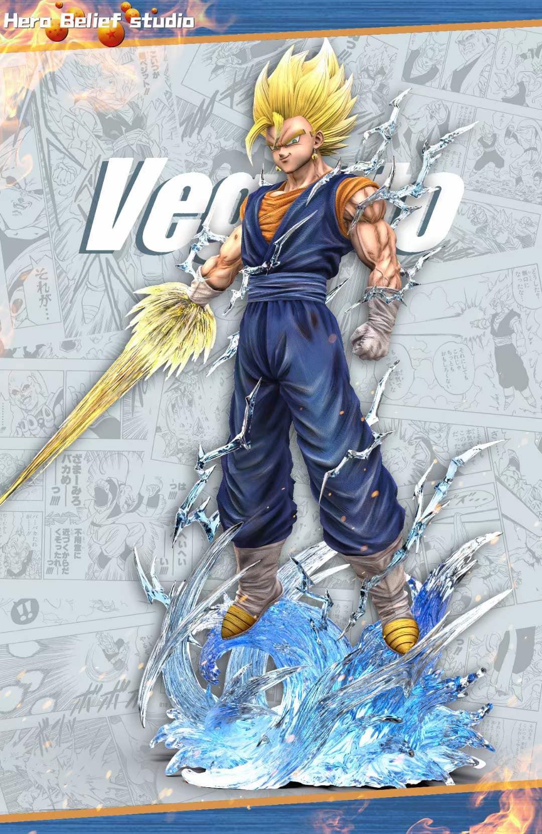 Vegeta - Dragon Ball - Hero Belief Studio