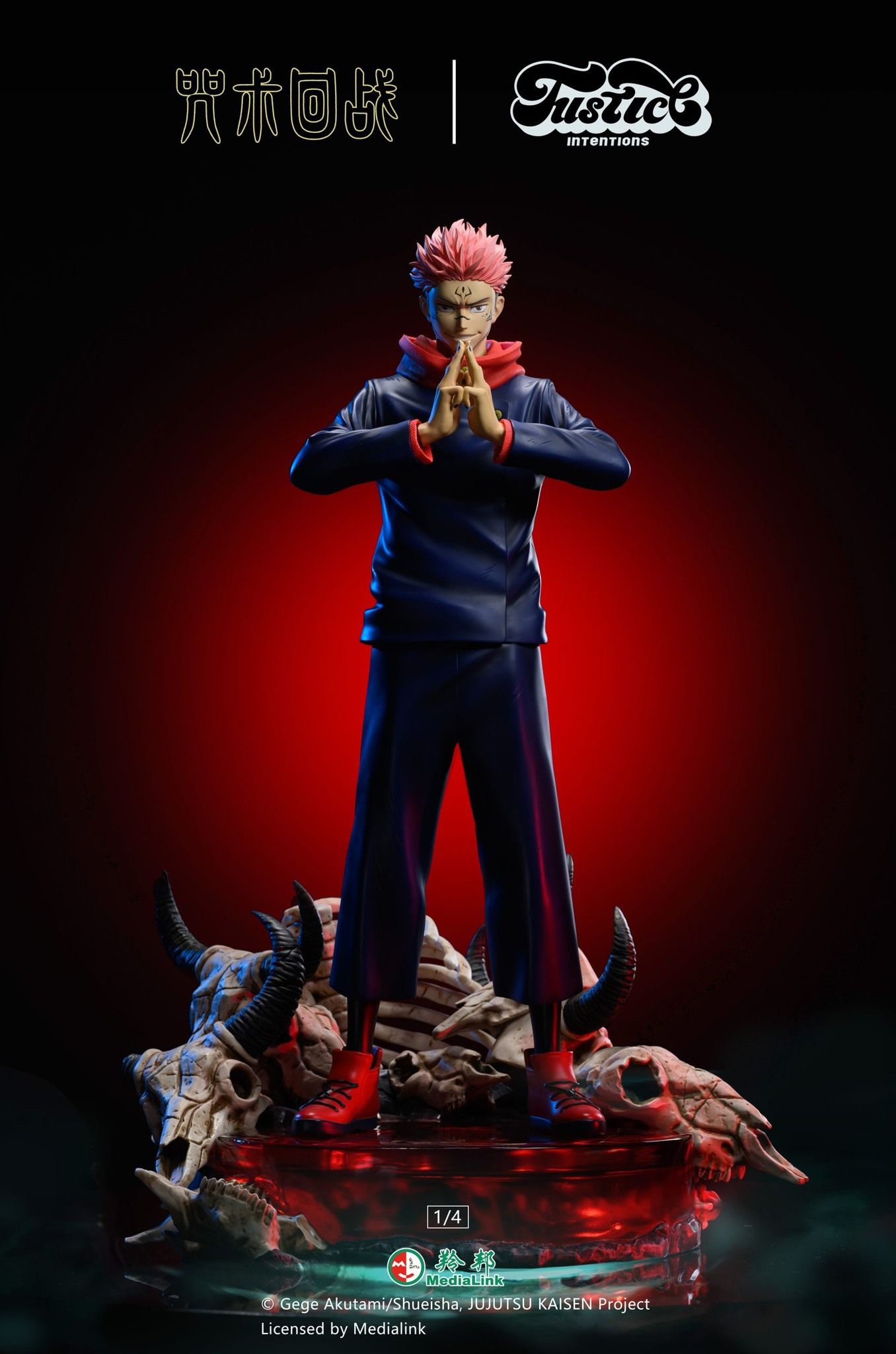 Ryomen Sukuna - Jujutsu Kaisen ( licensed ) - Justice Intentions Studio