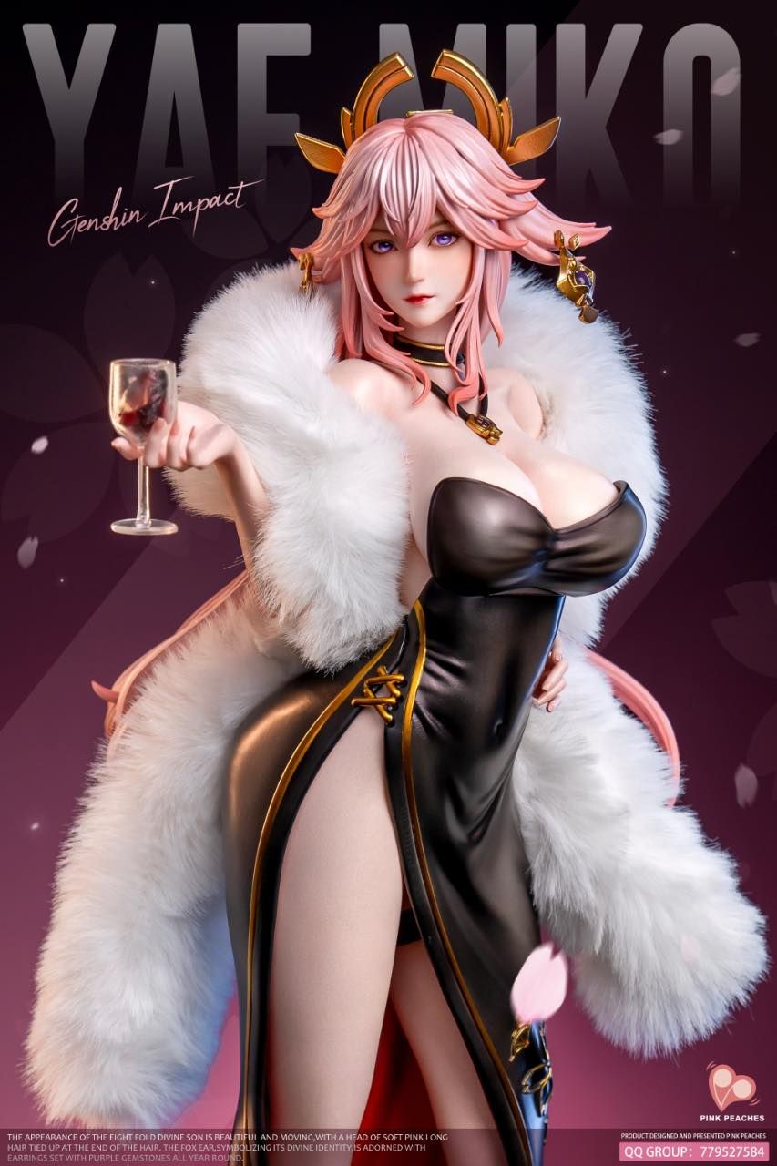 Yae Miko - Genshin Impact R18 - Pink Peaches Studio