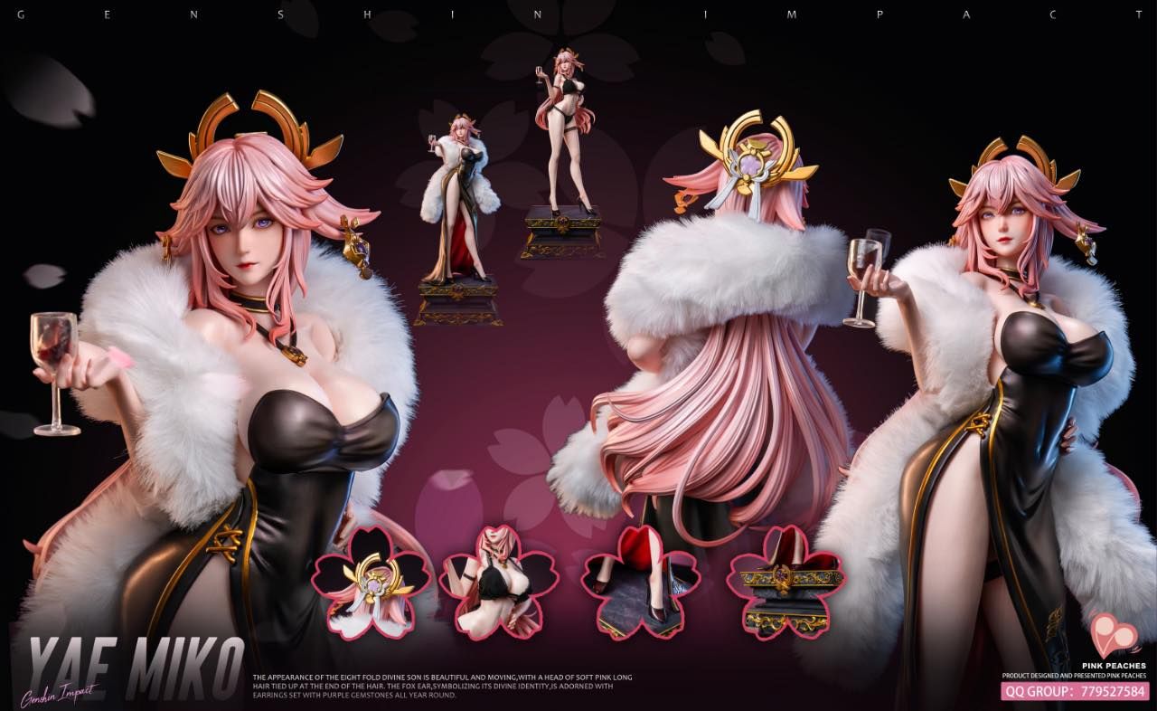 Yae Miko - Genshin Impact R18 - Pink Peaches Studio