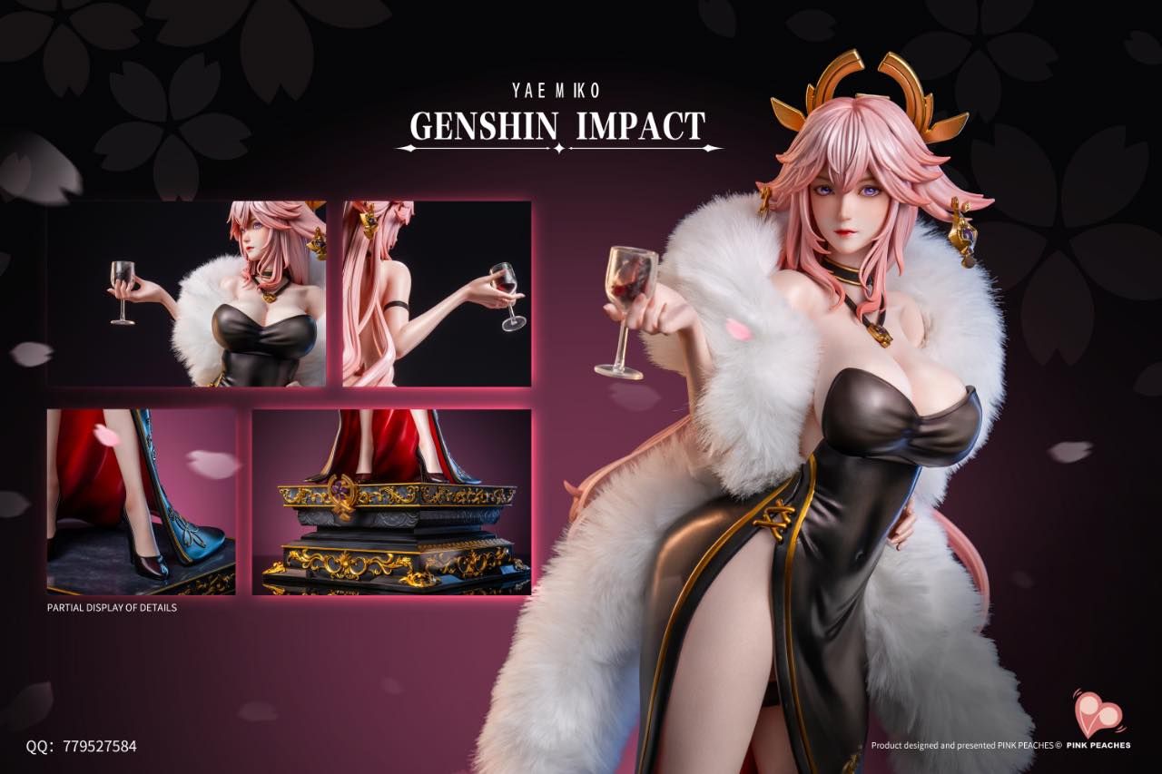 Yae Miko - Genshin Impact R18 - Pink Peaches Studio