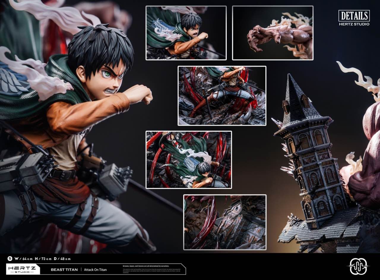 Eren Yeager - Attack on Titan - Hertz Studio