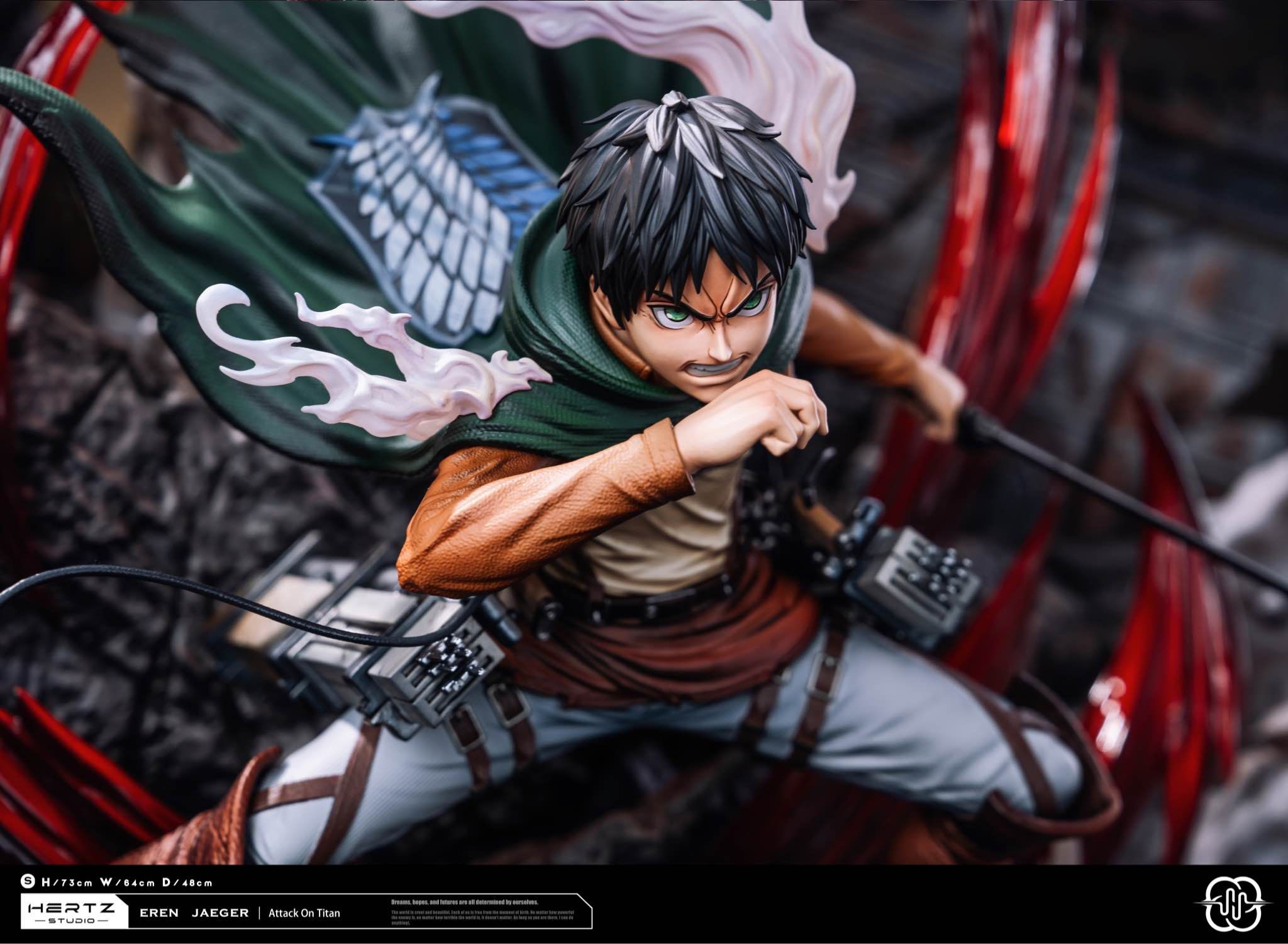 Eren Yeager - Attack on Titan - Hertz Studio