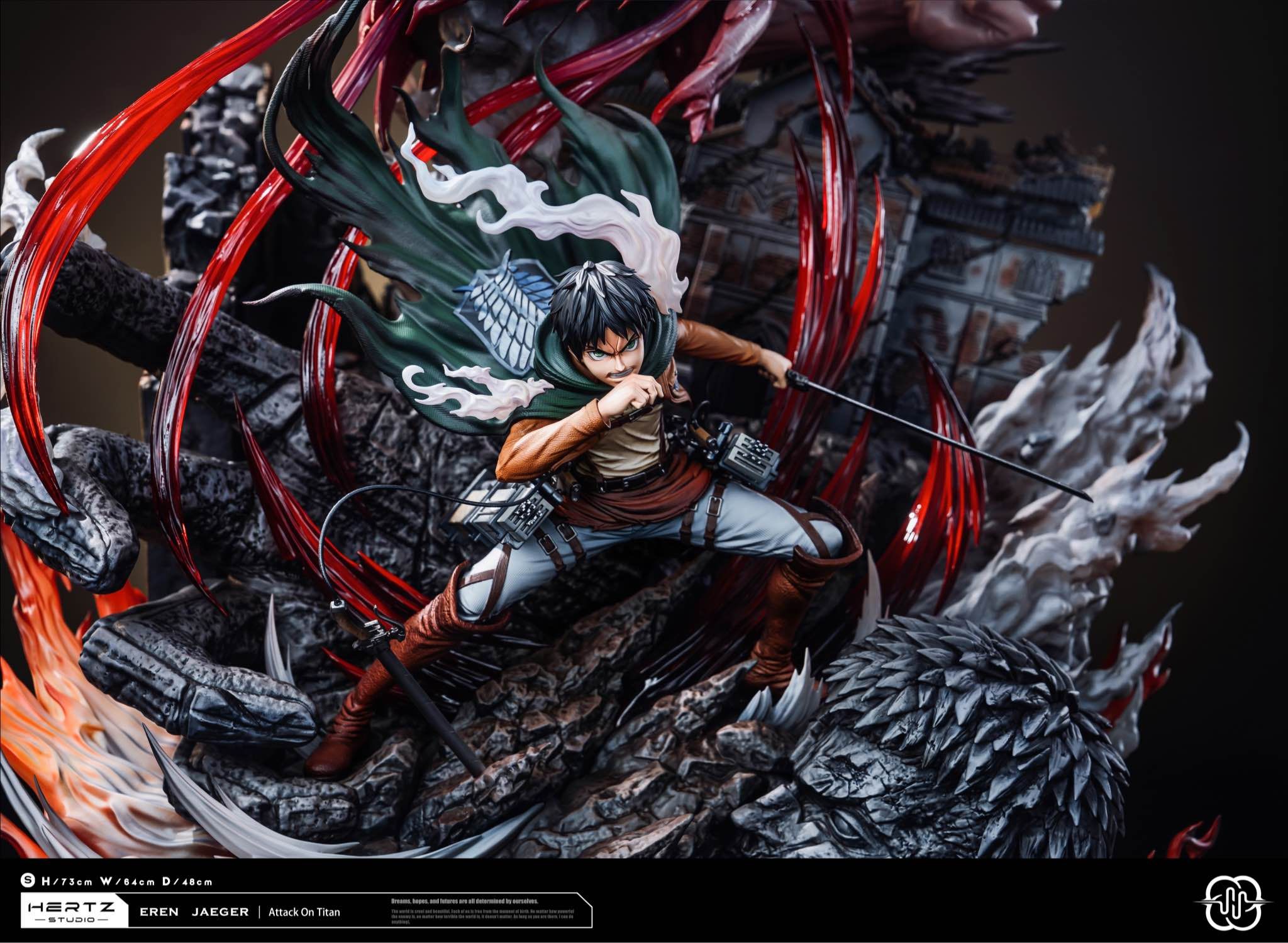 Eren Yeager - Attack on Titan - Hertz Studio
