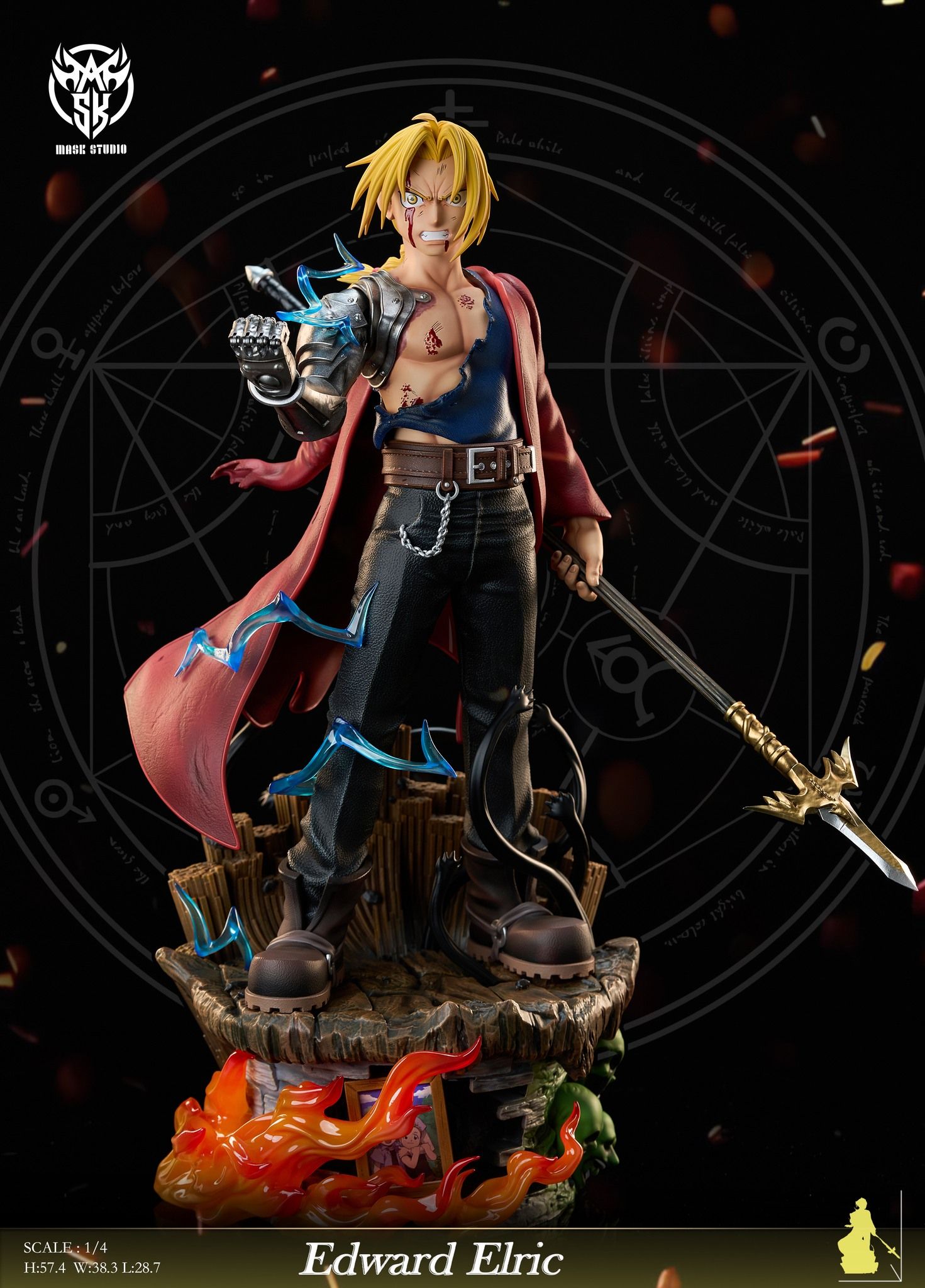Edward Elric - Fullmetal Alchemist - Mask Studio