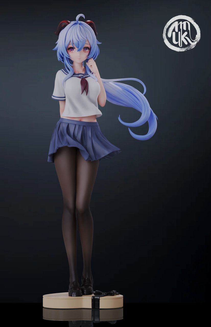 Ganyu uniform ver - Genshin Impact - Moku Studio