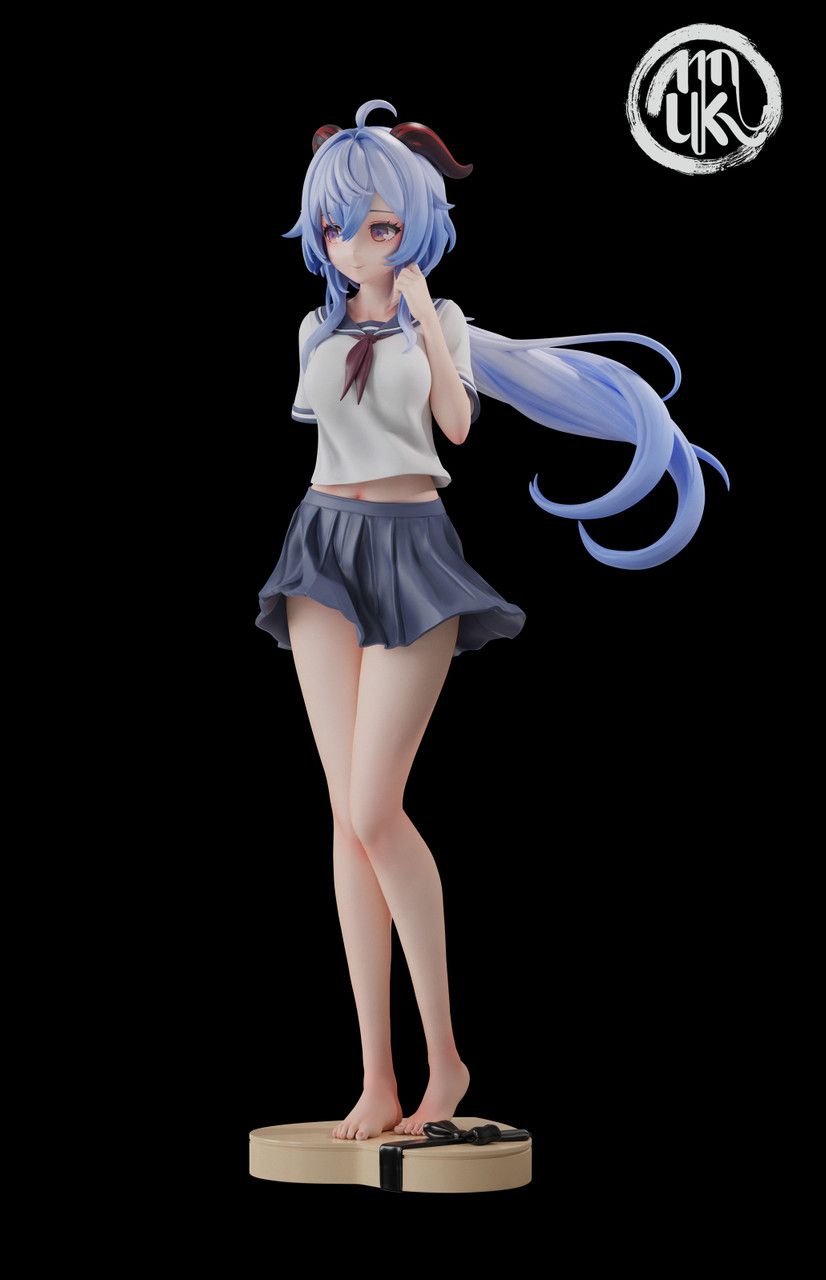 Ganyu uniform ver - Genshin Impact - Moku Studio
