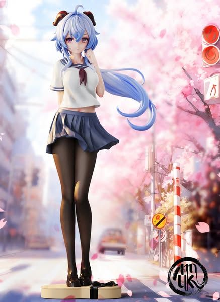 Ganyu uniform ver - Genshin Impact - Moku Studio