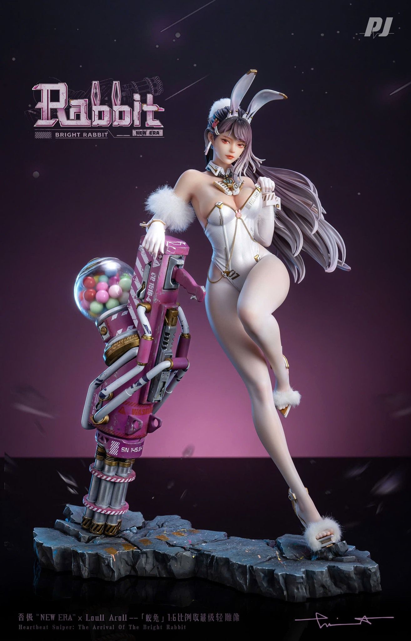 White Rabbit - Original New Era × Loull_AroLL - Piji Studio ( licensed )