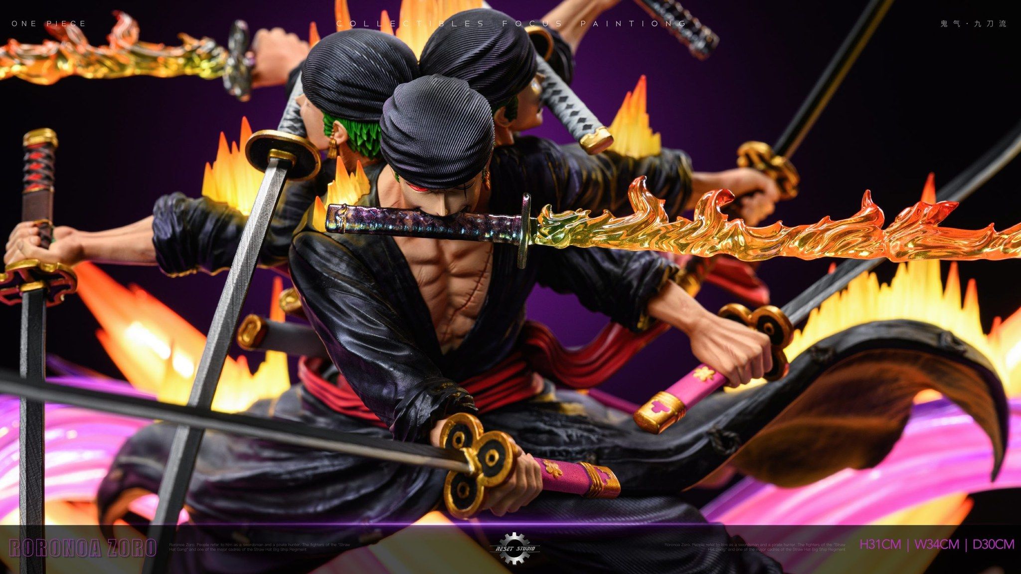 Zoro - One Piece - Reset Studio