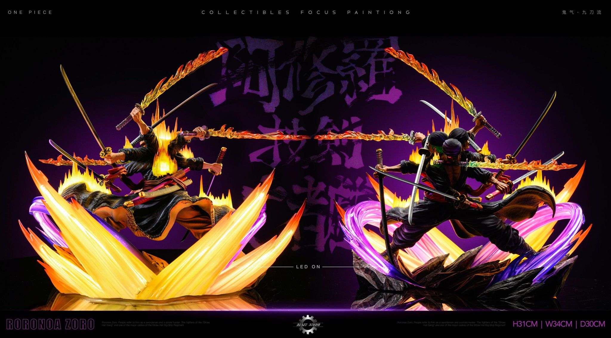 Zoro - One Piece - Reset Studio