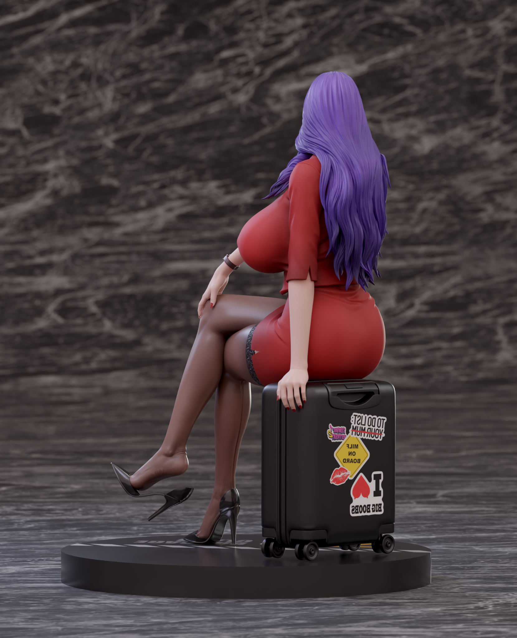 Milf Airlines Dear Mother Clara Stewardess Uniform R18 - Soda Studio