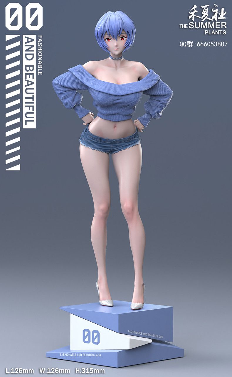 Rei Ayanami - Evangelion - The Summer Plans