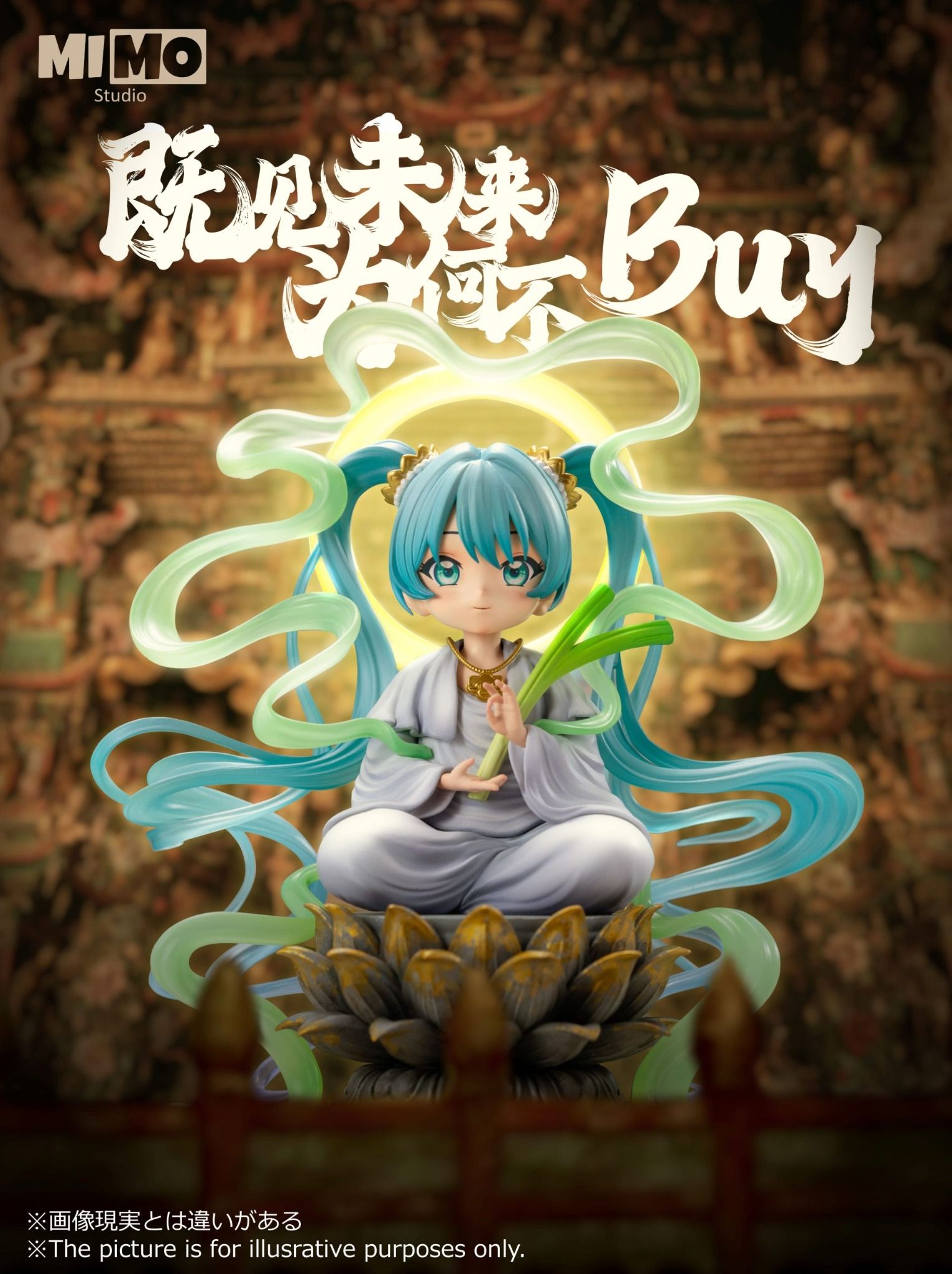 Buddha Miku - Mimo Studio