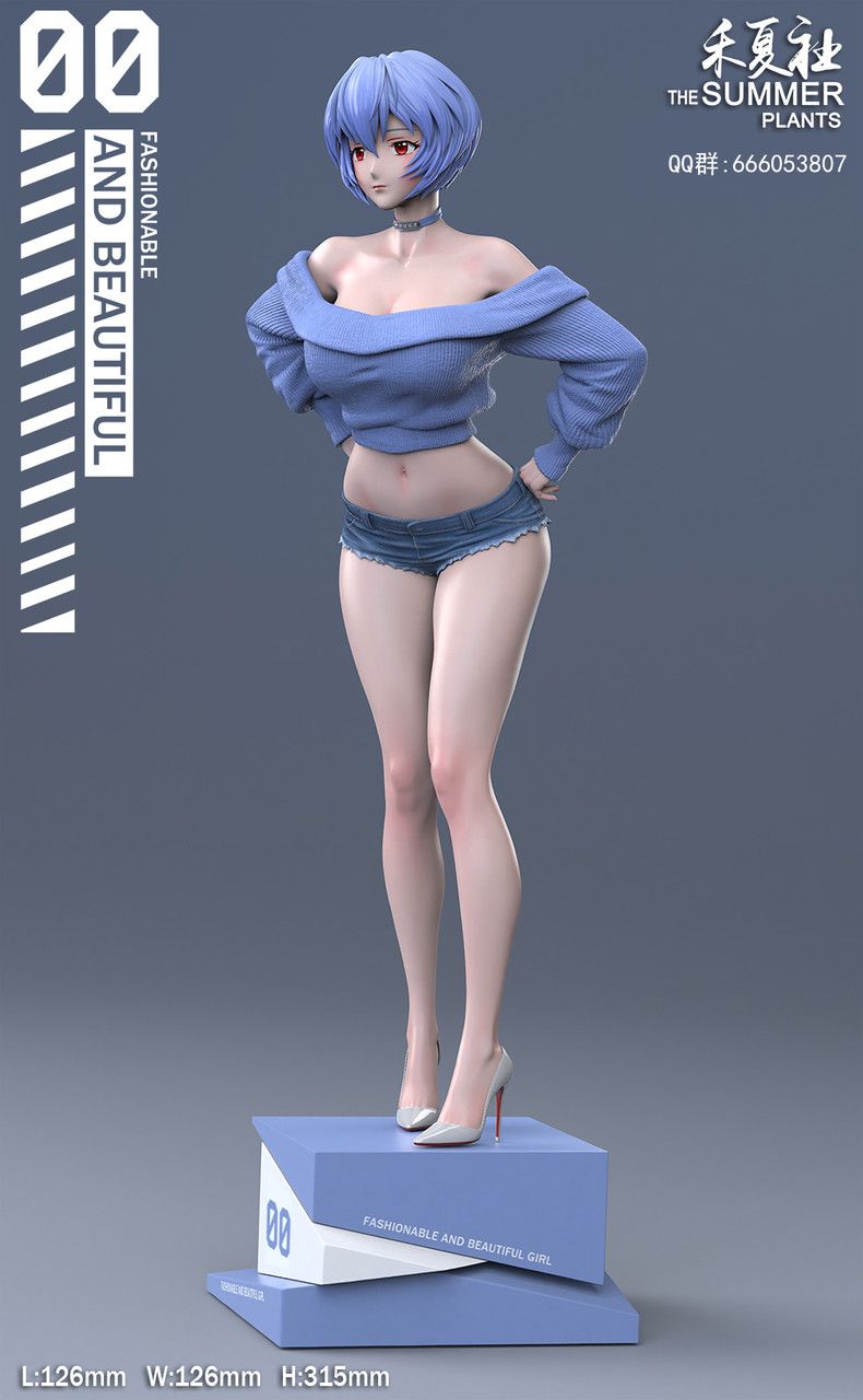 Rei Ayanami - Evangelion - The Summer Plans