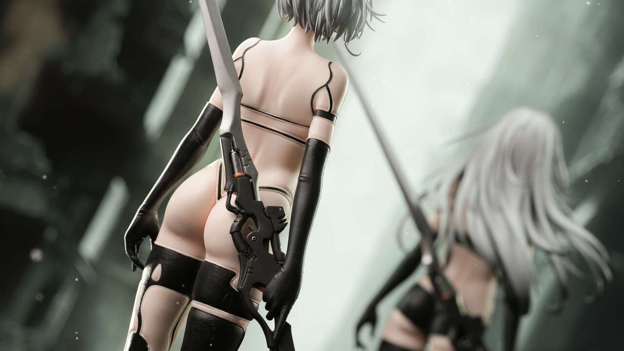 2B & A2 - Nier Automata R18 - Art of Eden Studio
