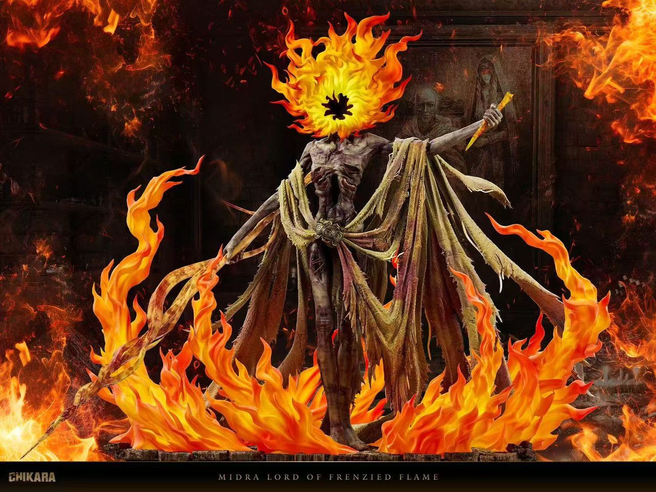 Midra Lord of Frenzied Flame - Elden Ring - Chikara Studio