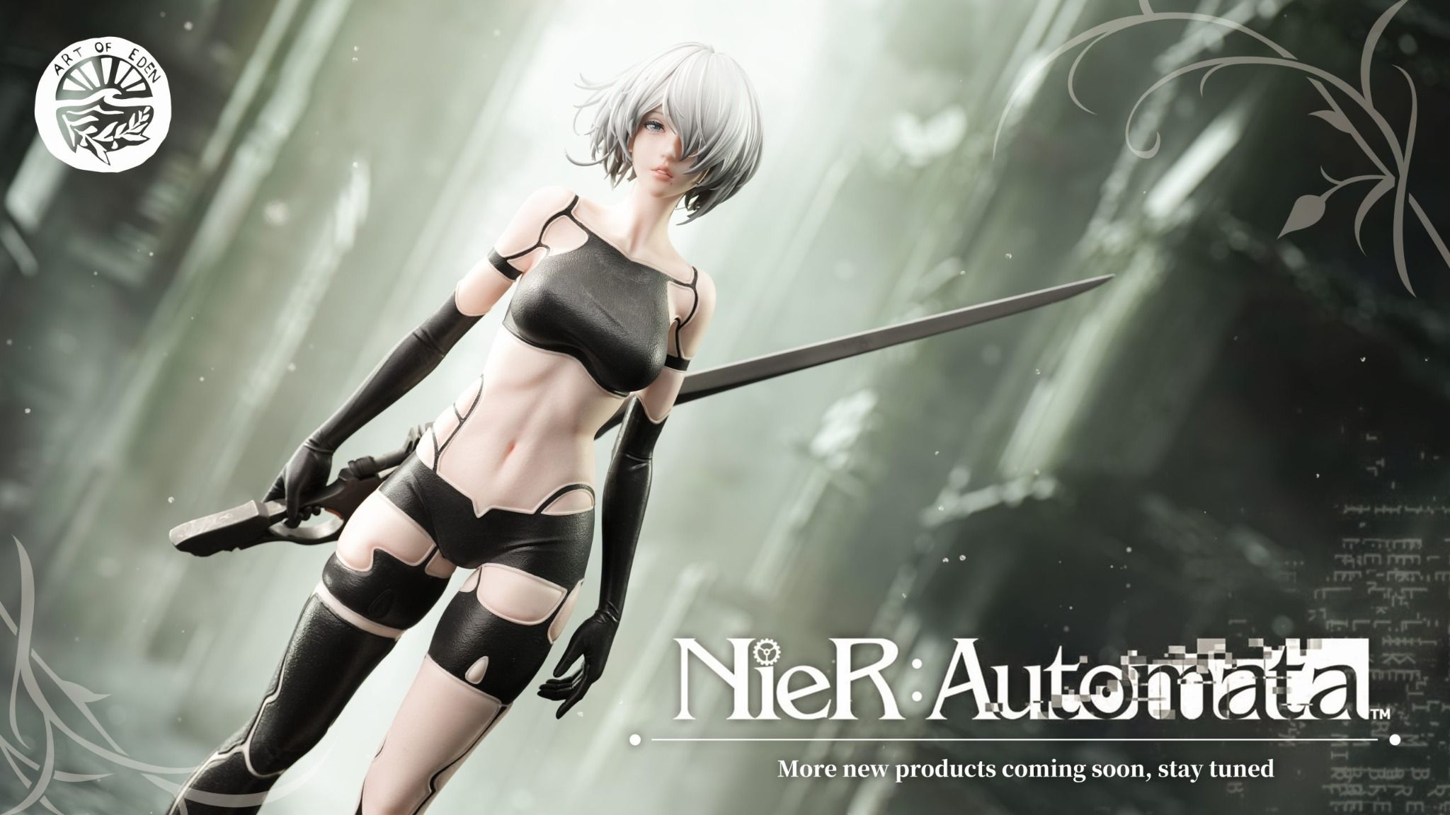 2B & A2 - Nier Automata R18 - Art of Eden Studio