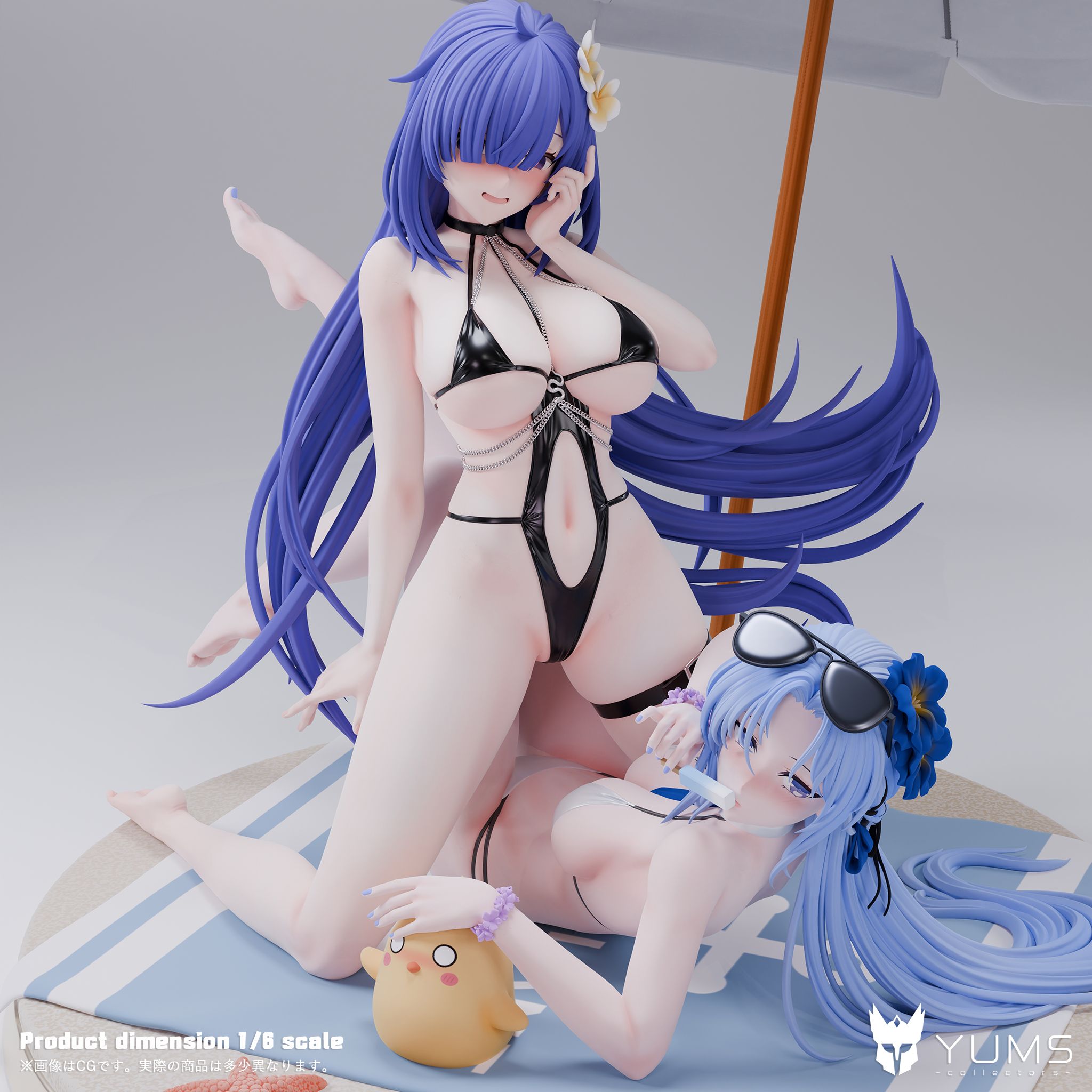 Alsace & Mogador Summer - Azur Lane R18 - YUMS Collectors Studio
