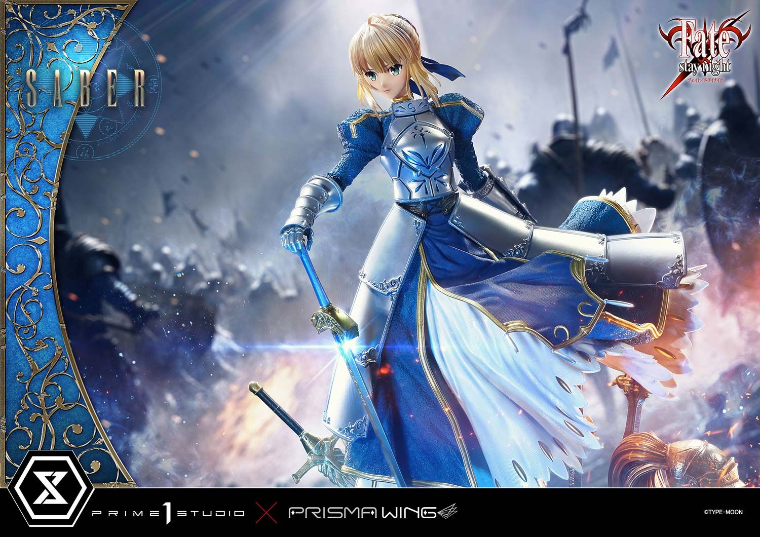 Saber - Fate/ Stay Night ( licensed ) - Prime 1 x PRISMA Studio