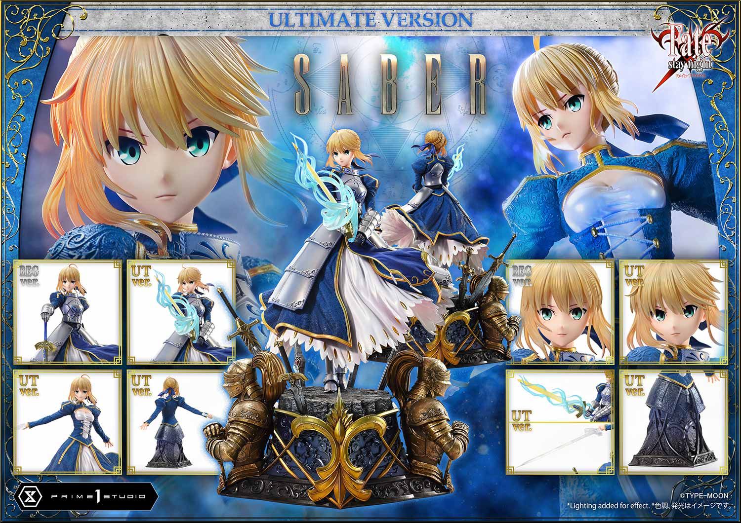 Saber - Fate/ Stay Night ( licensed ) - Prime 1 x PRISMA Studio