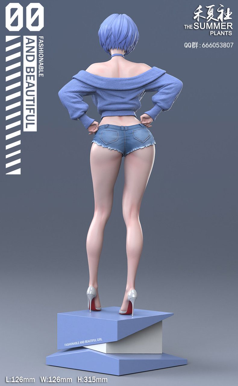 Rei Ayanami - Evangelion - The Summer Plans