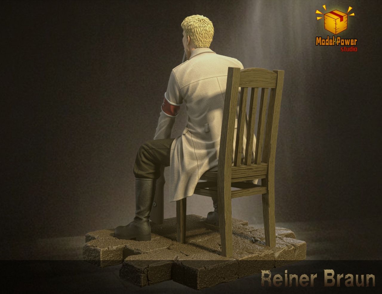 Reiner Braun - Attack on Titan - Model Power Studio