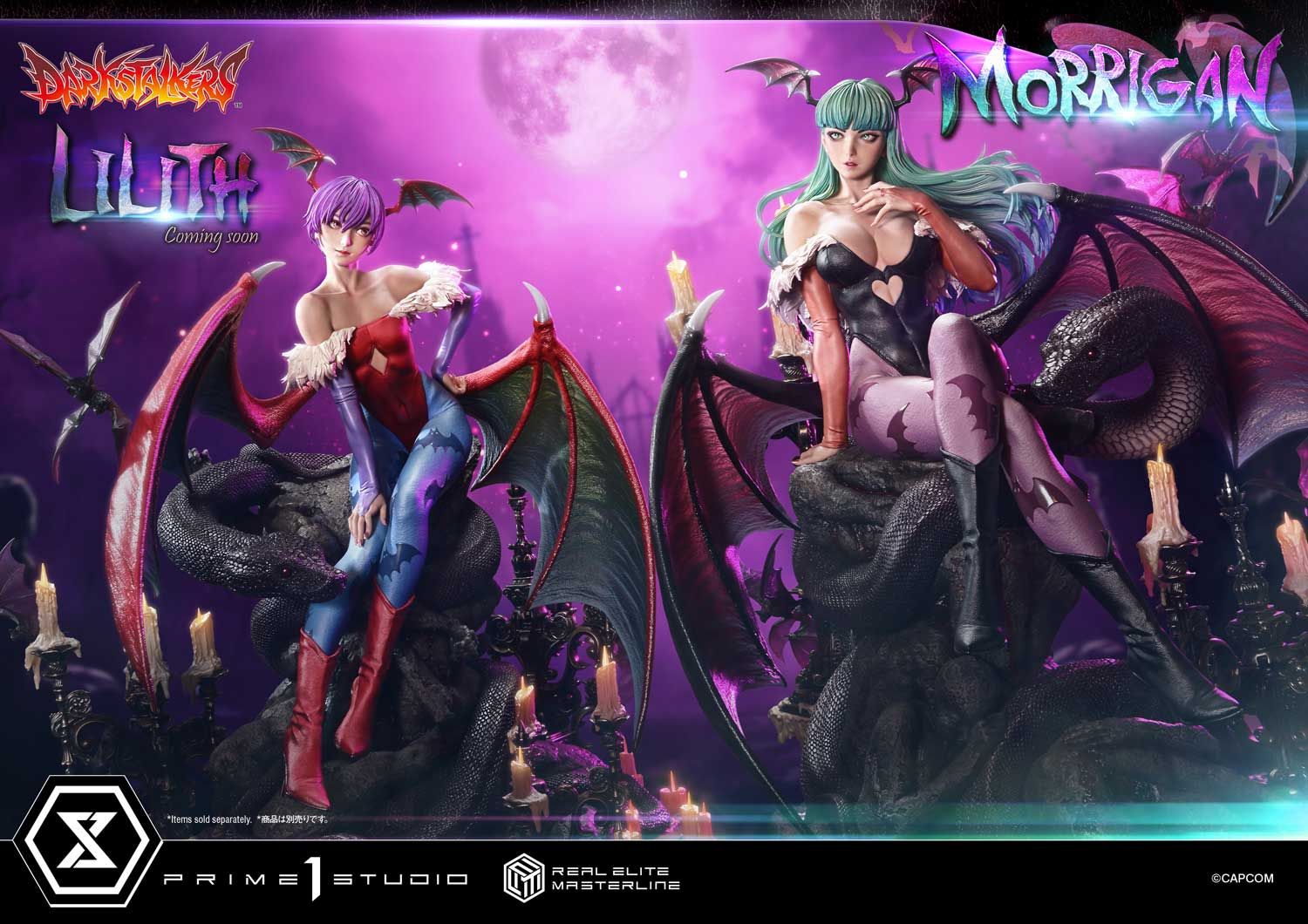 Darkstalkers Morrigan - Real Elite Masterline - Prime 1 Studio ( licensed )