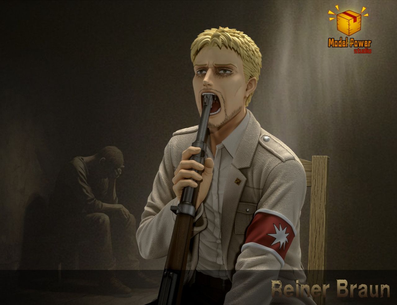 Reiner Braun - Attack on Titan - Model Power Studio