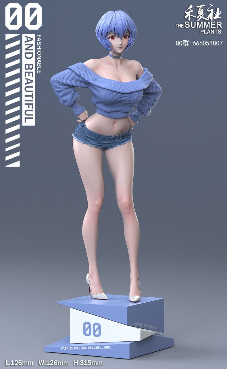 Rei Ayanami - Evangelion - The Summer Plans