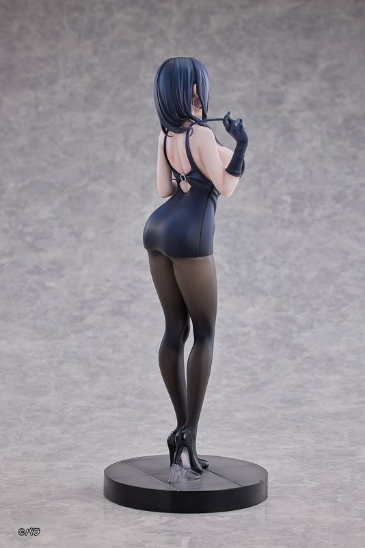 Ishimi Yokoyama Black One-piece Dress Ver. illustration by Bara - Hanabee